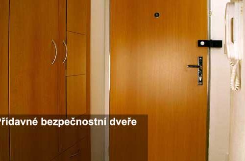 vchodové bezpečnostní dveře do bytu Plzeň